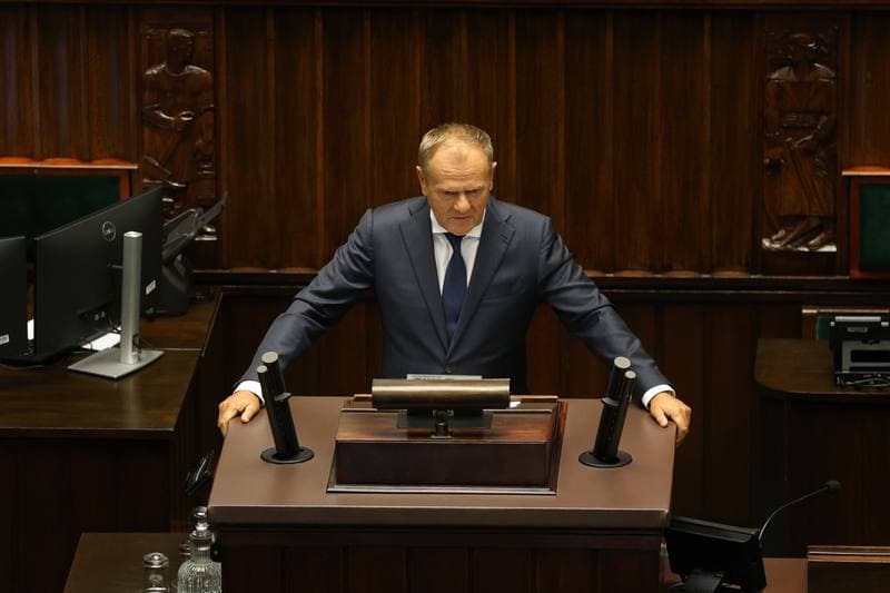 Szymon Holownia. 40th Session of the Polish Parliament 10th Term. Day Two. 10.09.2025