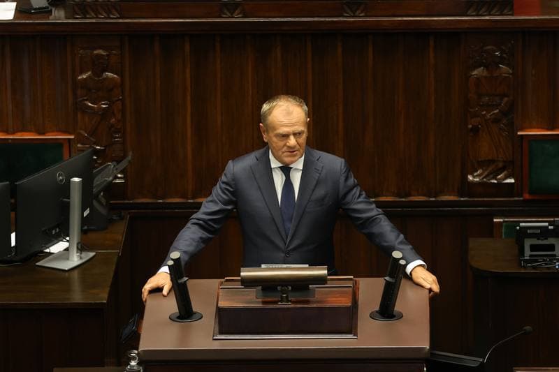 Szymon Holownia. 40th Session of the Polish Parliament 10th Term. Day Two. 10.09.2025