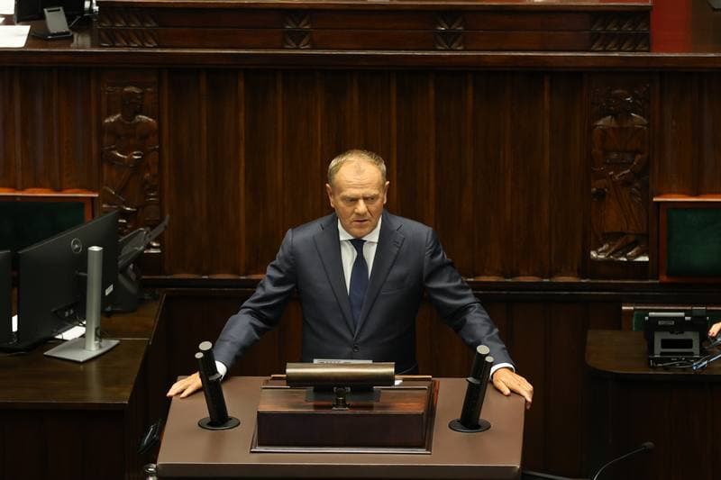 Szymon Holownia. 40th Session of the Polish Parliament 10th Term. Day Two. 10.09.2025