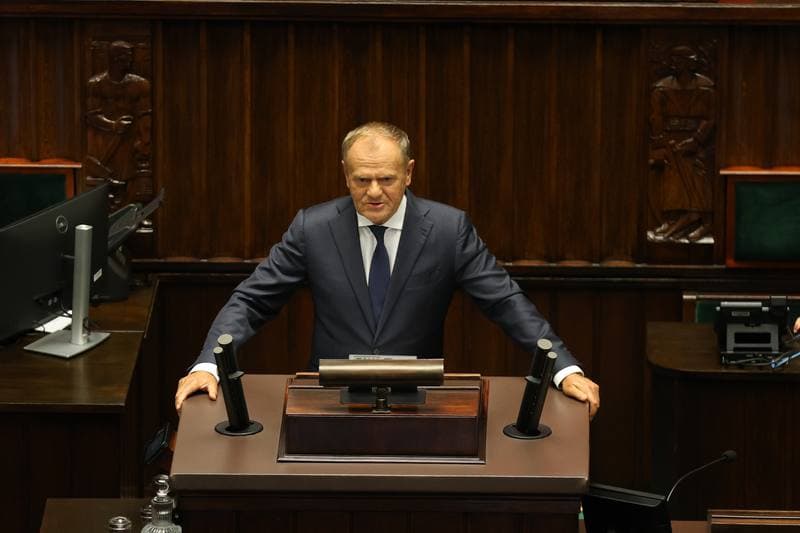 Szymon Holownia. 40th Session of the Polish Parliament 10th Term. Day Two. 10.09.2025