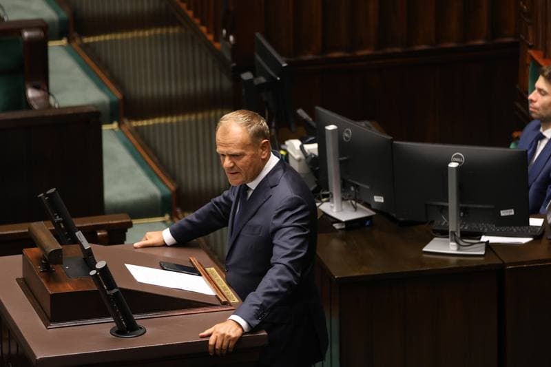Szymon Holownia. 40th Session of the Polish Parliament 10th Term. Day Two. 10.09.2025