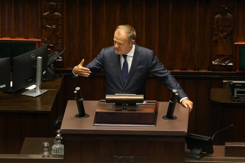 Szymon Holownia. 40th Session of the Polish Parliament 10th Term. Day Two. 10.09.2025