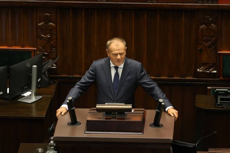 Szymon Holownia. 40th Session of the Polish Parliament 10th Term. Day Two. 10.09.2025