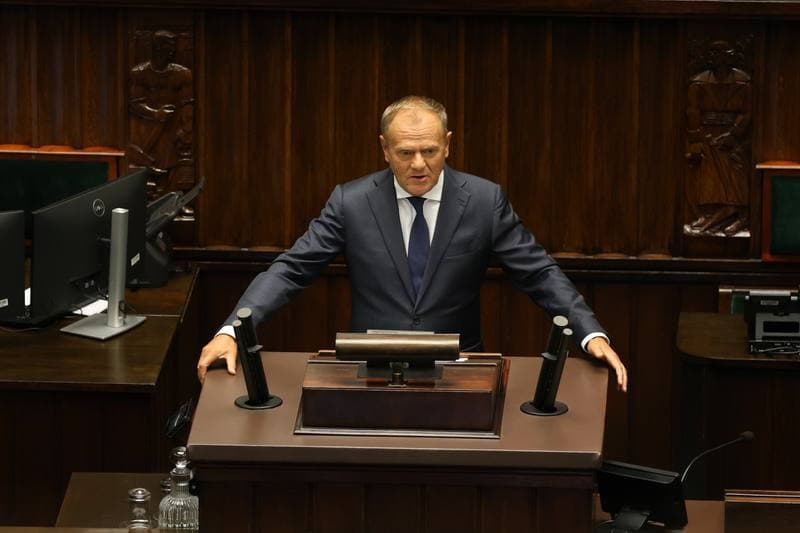 Szymon Holownia. 40th Session of the Polish Parliament 10th Term. Day Two. 10.09.2025