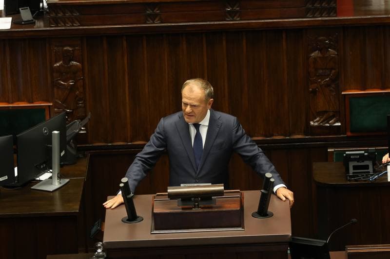 Szymon Holownia. 40th Session of the Polish Parliament 10th Term. Day Two. 10.09.2025