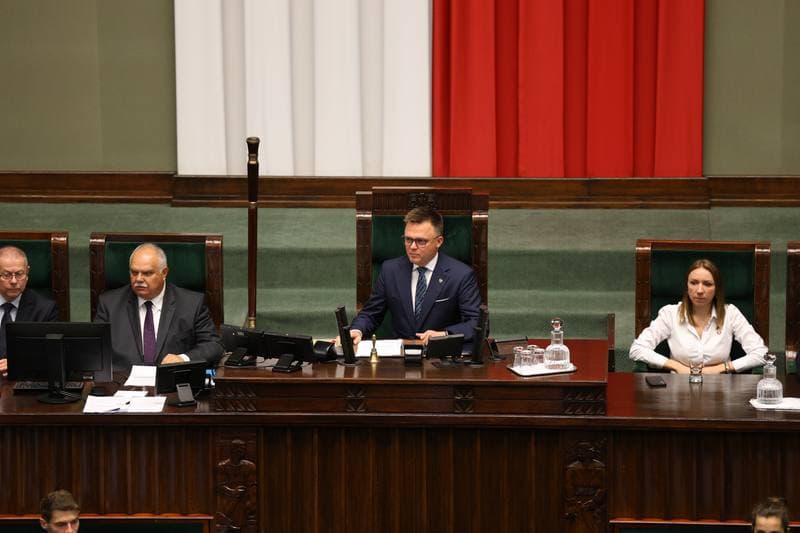 Szymon Holownia. 40th Session of the Polish Parliament 10th Term. Day Two. 10.09.2025