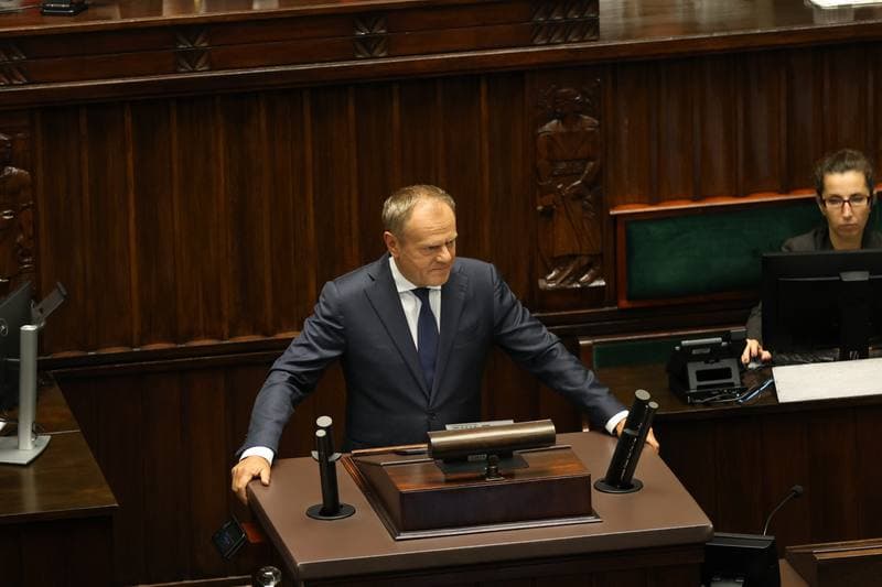 Szymon Holownia. 40th Session of the Polish Parliament 10th Term. Day Two. 10.09.2025