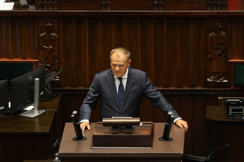 Szymon Holownia. 40th Session of the Polish Parliament 10th Term. Day Two. 10.09.2025