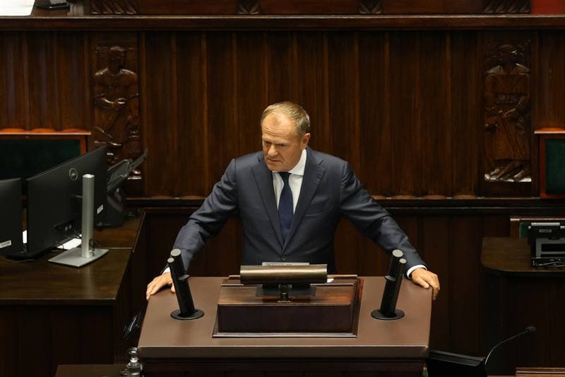 Szymon Holownia. 40th Session of the Polish Parliament 10th Term. Day Two. 10.09.2025