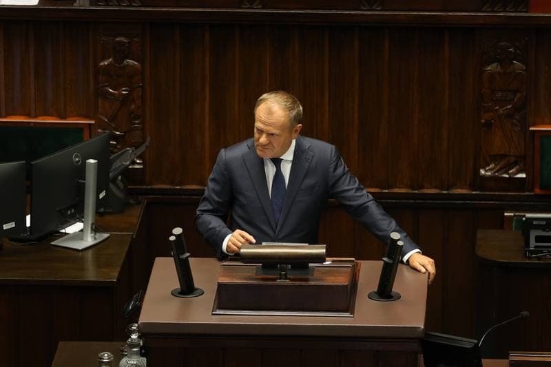 Szymon Holownia. 40th Session of the Polish Parliament 10th Term. Day Two. 10.09.2025