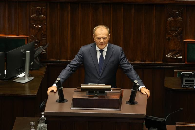 Szymon Holownia. 40th Session of the Polish Parliament 10th Term. Day Two. 10.09.2025