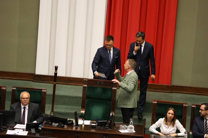Szymon Holownia. 40th Session of the Polish Parliament 10th Term. Day Two. 10.09.2025
