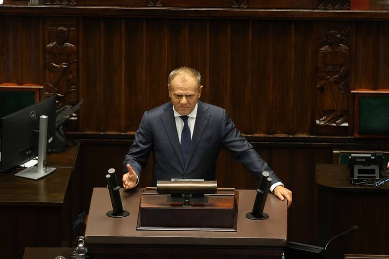 Szymon Holownia. 40th Session of the Polish Parliament 10th Term. Day Two. 10.09.2025