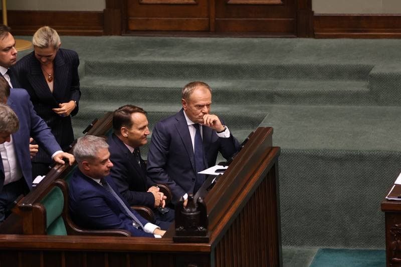 Szymon Holownia. 40th Session of the Polish Parliament 10th Term. Day Two. 10.09.2025