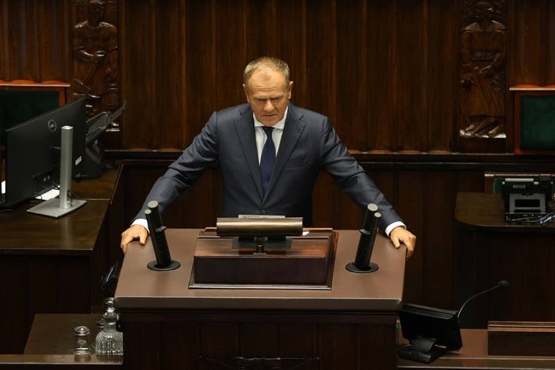 Szymon Holownia. 40th Session of the Polish Parliament 10th Term. Day Two. 10.09.2025