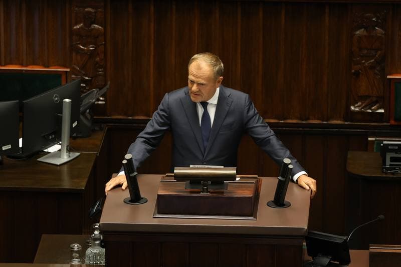 Szymon Holownia. 40th Session of the Polish Parliament 10th Term. Day Two. 10.09.2025