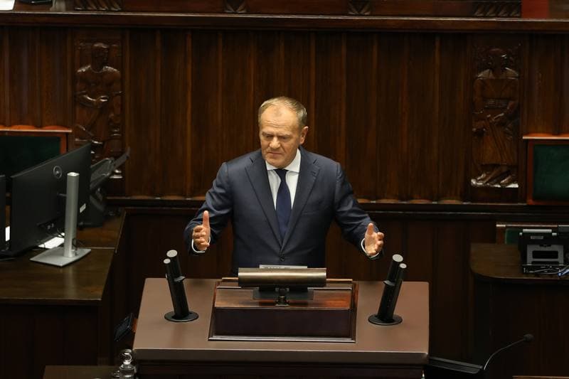 Szymon Holownia. 40th Session of the Polish Parliament 10th Term. Day Two. 10.09.2025