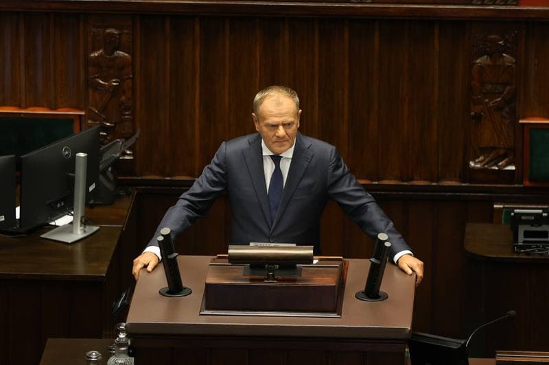 Szymon Holownia. 40th Session of the Polish Parliament 10th Term. Day Two. 10.09.2025