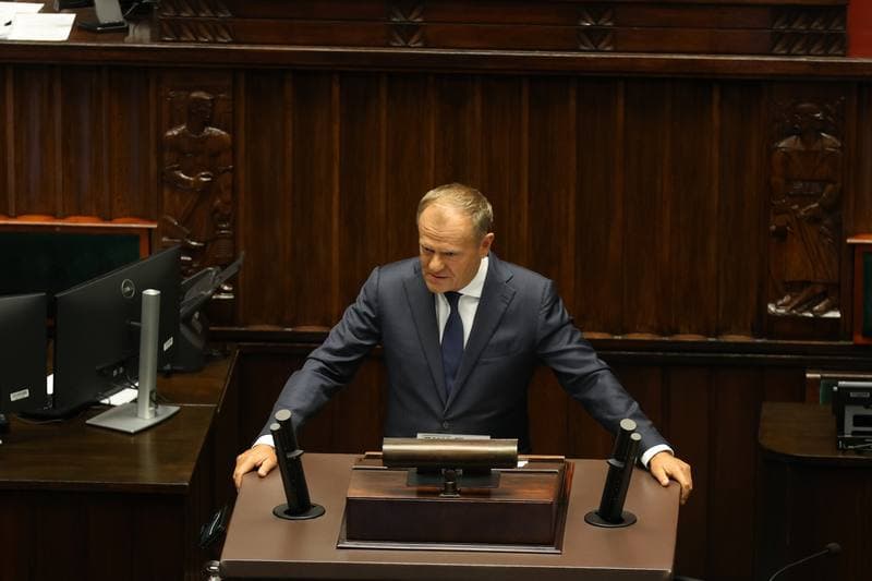 Szymon Holownia. 40th Session of the Polish Parliament 10th Term. Day Two. 10.09.2025