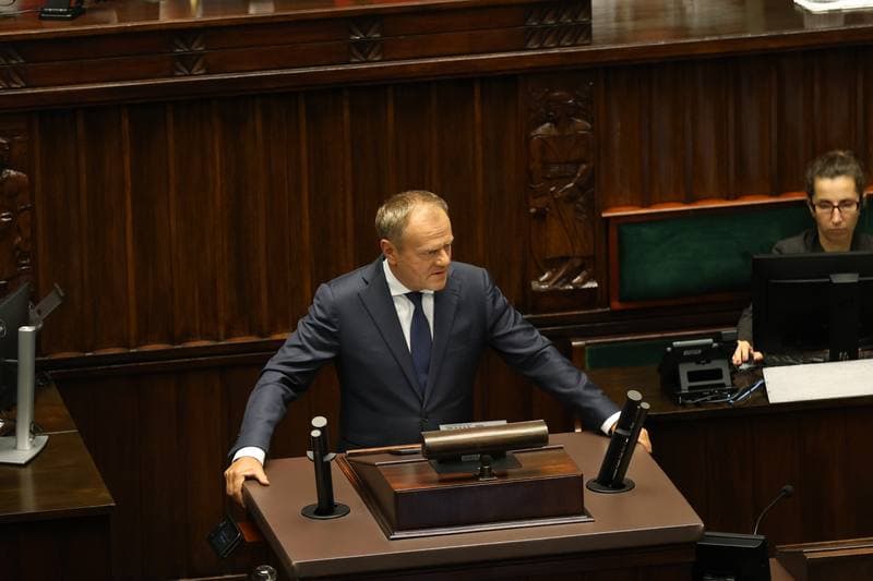Szymon Holownia. 40th Session of the Polish Parliament 10th Term. Day Two. 10.09.2025