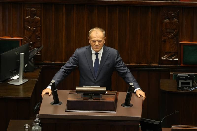 Szymon Holownia. 40th Session of the Polish Parliament 10th Term. Day Two. 10.09.2025