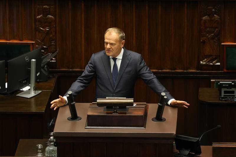 Szymon Holownia. 40th Session of the Polish Parliament 10th Term. Day Two. 10.09.2025