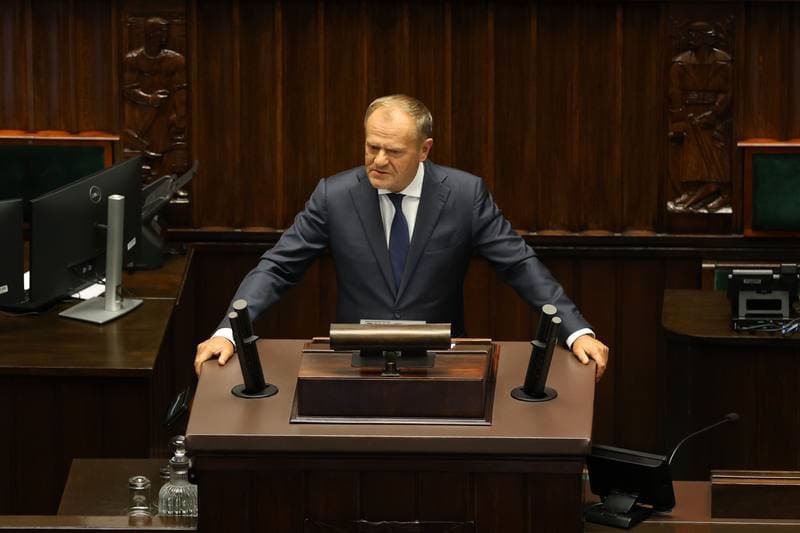 Szymon Holownia. 40th Session of the Polish Parliament 10th Term. Day Two. 10.09.2025
