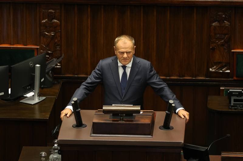 Szymon Holownia. 40th Session of the Polish Parliament 10th Term. Day Two. 10.09.2025