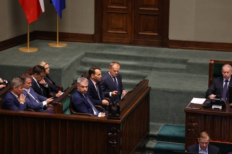 Szymon Holownia. 40th Session of the Polish Parliament 10th Term. Day Two. 10.09.2025