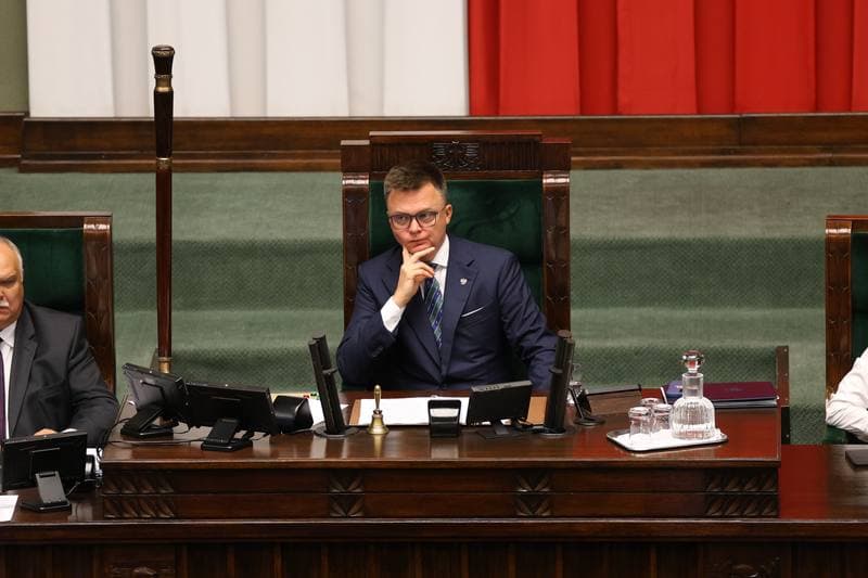 Szymon Holownia. 40th Session of the Polish Parliament 10th Term. Day Two. 10.09.2025