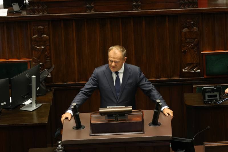 Szymon Holownia. 40th Session of the Polish Parliament 10th Term. Day Two. 10.09.2025
