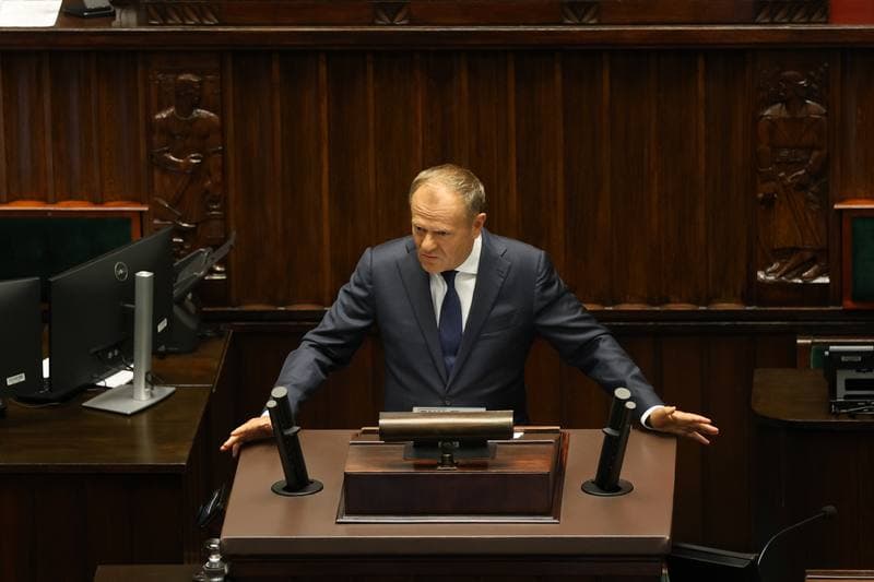 Szymon Holownia. 40th Session of the Polish Parliament 10th Term. Day Two. 10.09.2025