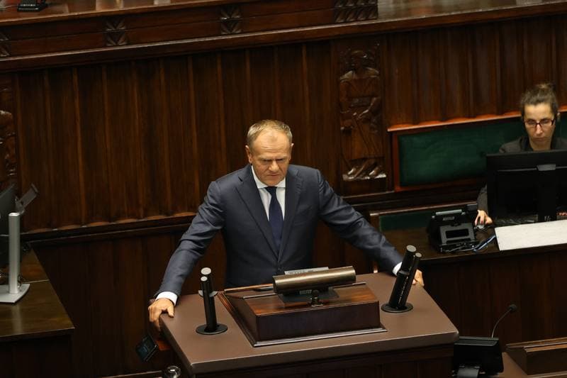 Szymon Holownia. 40th Session of the Polish Parliament 10th Term. Day Two. 10.09.2025