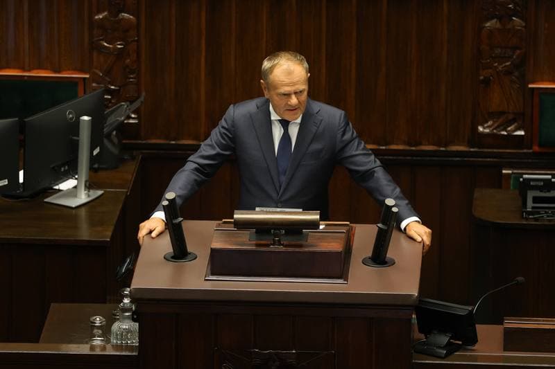Szymon Holownia. 40th Session of the Polish Parliament 10th Term. Day Two. 10.09.2025