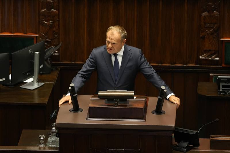 Szymon Holownia. 40th Session of the Polish Parliament 10th Term. Day Two. 10.09.2025