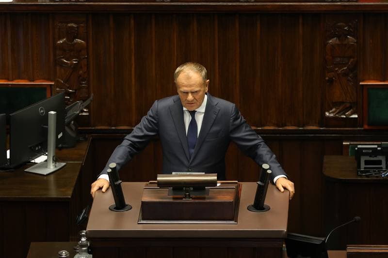 Szymon Holownia. 40th Session of the Polish Parliament 10th Term. Day Two. 10.09.2025