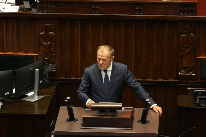 Szymon Holownia. 40th Session of the Polish Parliament 10th Term. Day Two. 10.09.2025