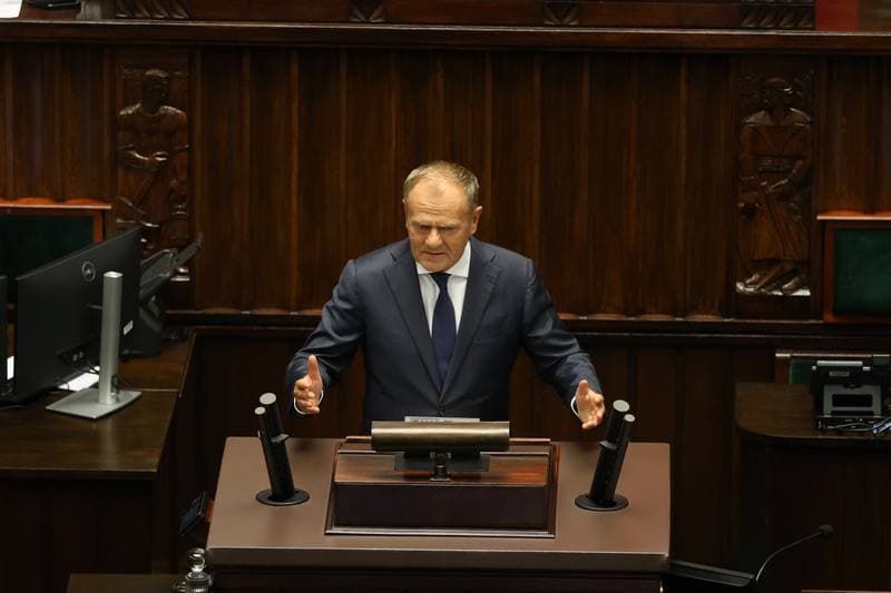 Szymon Holownia. 40th Session of the Polish Parliament 10th Term. Day Two. 10.09.2025