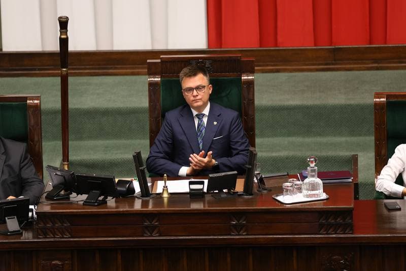 Szymon Holownia. 40th Session of the Polish Parliament 10th Term. Day Two. 10.09.2025