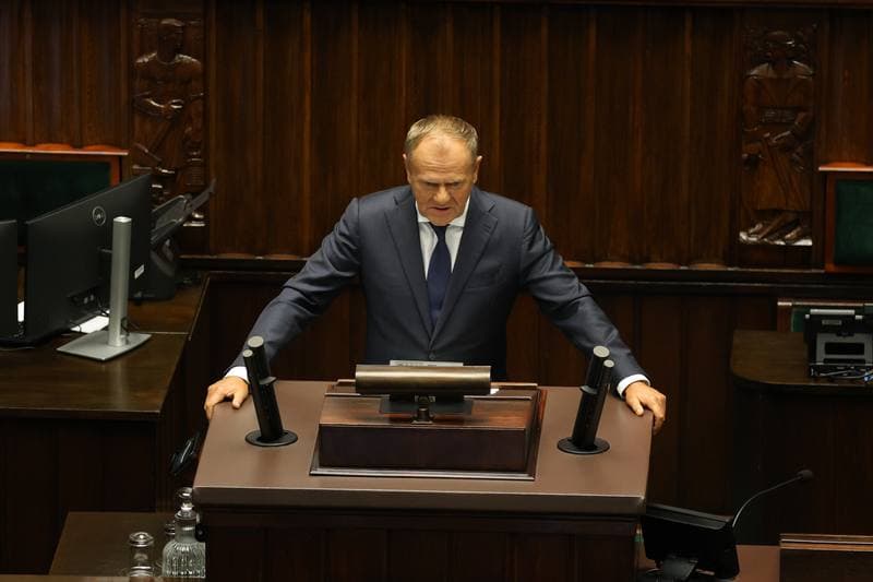 Szymon Holownia. 40th Session of the Polish Parliament 10th Term. Day Two. 10.09.2025