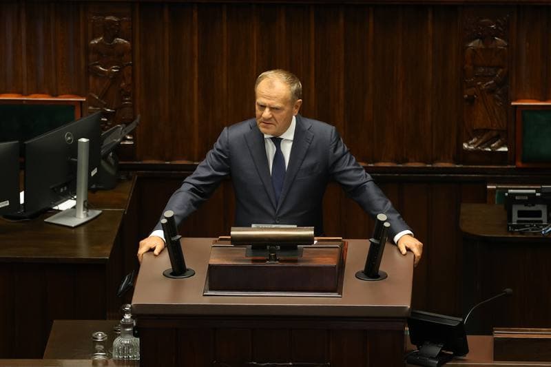 Szymon Holownia. 40th Session of the Polish Parliament 10th Term. Day Two. 10.09.2025