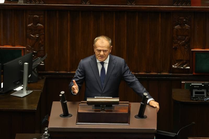 Szymon Holownia. 40th Session of the Polish Parliament 10th Term. Day Two. 10.09.2025