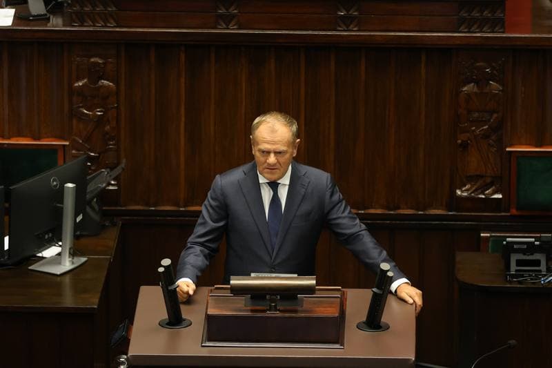 Szymon Holownia. 40th Session of the Polish Parliament 10th Term. Day Two. 10.09.2025