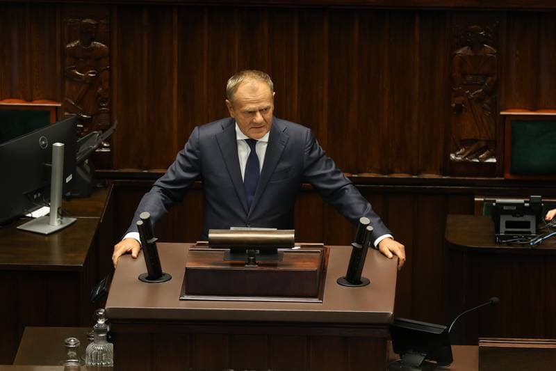 Szymon Holownia. 40th Session of the Polish Parliament 10th Term. Day Two. 10.09.2025