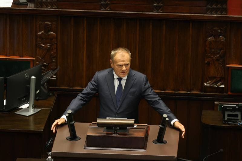 Szymon Holownia. 40th Session of the Polish Parliament 10th Term. Day Two. 10.09.2025