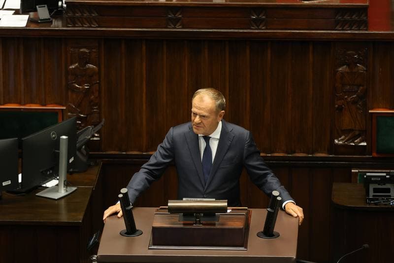 Szymon Holownia. 40th Session of the Polish Parliament 10th Term. Day Two. 10.09.2025