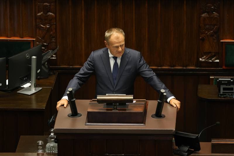Szymon Holownia. 40th Session of the Polish Parliament 10th Term. Day Two. 10.09.2025