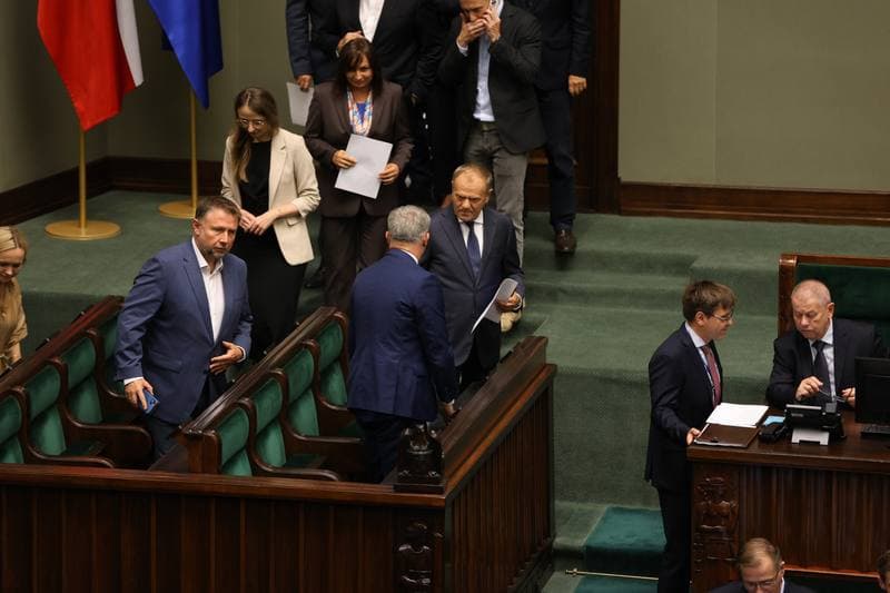 Szymon Holownia. 40th Session of the Polish Parliament 10th Term. Day Two. 10.09.2025