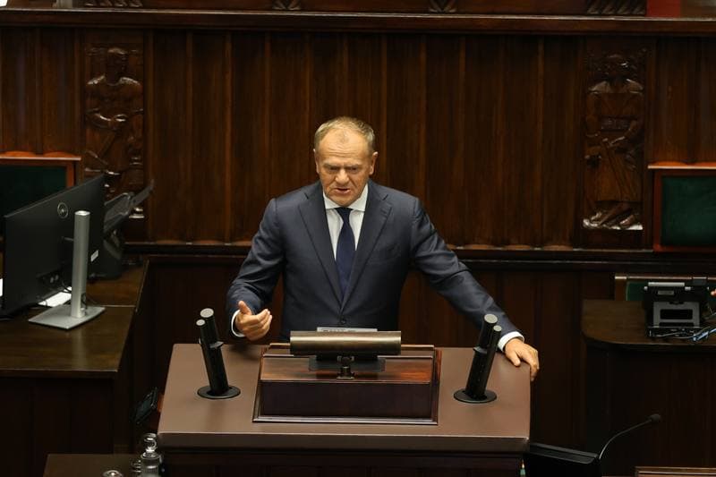 Szymon Holownia. 40th Session of the Polish Parliament 10th Term. Day Two. 10.09.2025