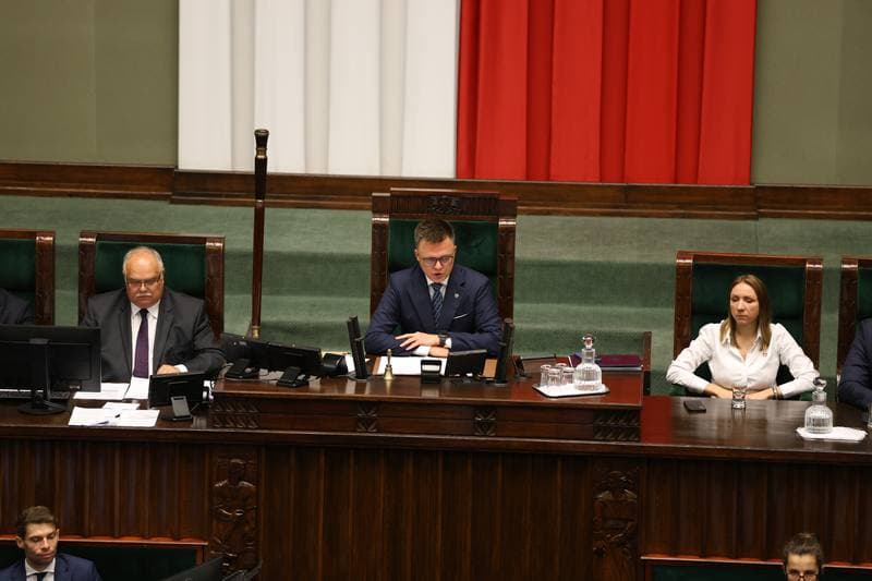 Szymon Holownia. 40th Session of the Polish Parliament 10th Term. Day Two. 10.09.2025